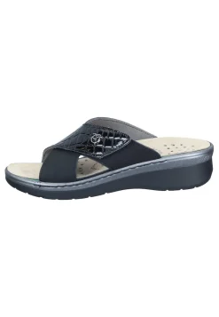 Damen Die moderne Hausfrau Pantoletten schwarz