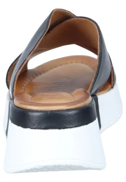 Damen Die moderne Hausfrau Pantoletten schwarz