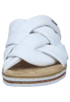 Damen Die moderne Hausfrau Pantoletten weiß