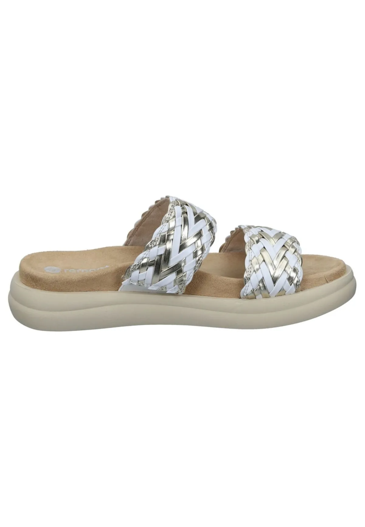 Damen Die moderne Hausfrau Pantoletten weiß