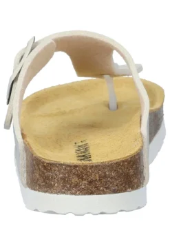 Damen Die moderne Hausfrau PEGO KIDS Zehentrenner hellgel