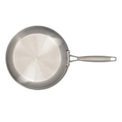 Die moderne Hausfrau Pfanne mit Wabenstruktur, Edelstahl 24 cm