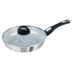 Die moderne Hausfrau Pfannen-Set Cerafit Steel, 7-teilig