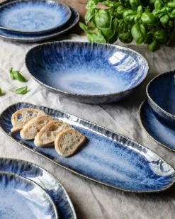 Die moderne Hausfrau Platten-Set, Steinzeug Wilde Schlucht