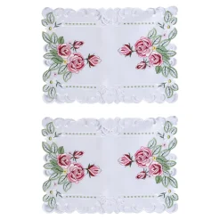 Die moderne Hausfrau Platzset „Rose“, 2 Stück