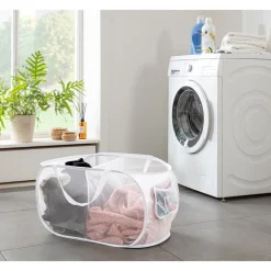 Die moderne Hausfrau Pop-up-Wäschekorb