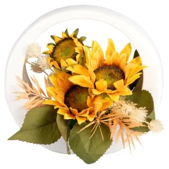 Die moderne Hausfrau Porzellan-Dekofigur „Sonnenblumen“