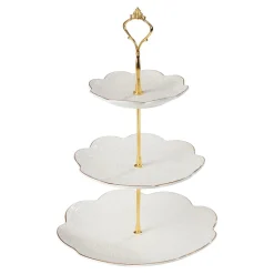 Die moderne Hausfrau Porzellan-Etagere, festlich