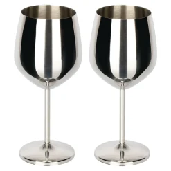 Die moderne Hausfrau ﻿Premium-Edelstahl-Weingläser, 2 Stück
