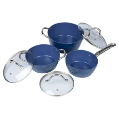 Die moderne Hausfrau Premium-Topf-Set „Diamant“, 6-teilig