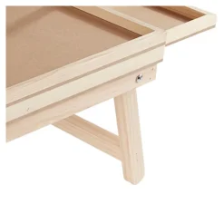 Die moderne Hausfrau Puzzletisch mit Spielbrett-Deckel + LED-Licht für 1500 Teile