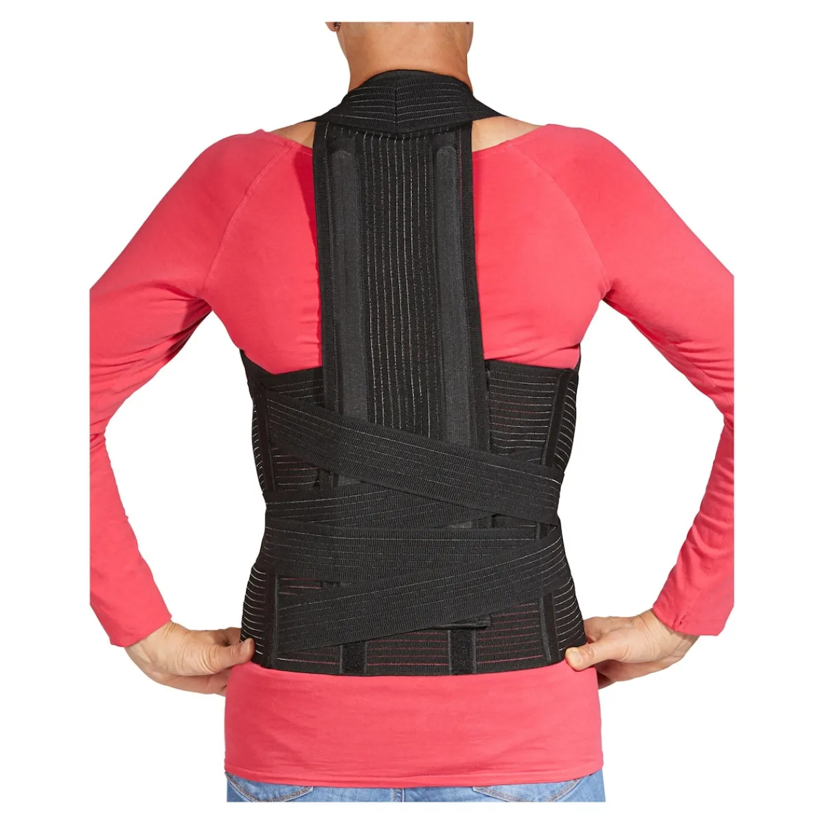 Die moderne Hausfrau Rückenstützgürtel "2 in 1"