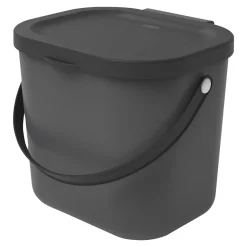 Die moderne Hausfrau Recycling Müllsystem ALBULA, 6 l anthrazit