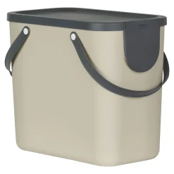 Die moderne Hausfrau Recycling Müllsystem "ALBULA", 25 l beige