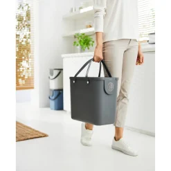 Die moderne Hausfrau Recycling Müllsystem "ALBULA", 25 l anthrazit