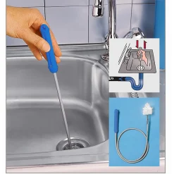 Die moderne Hausfrau Rohrreinigungsspirale