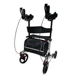 Die moderne Hausfrau Rollator mit Arthritisauflage, faltbar