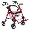 Die moderne Hausfrau Rollator mit Fußstütze und Korb - AT51018