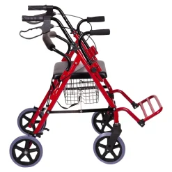 Die moderne Hausfrau Rollator mit Fußstütze und Korb - AT51018