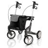 Die moderne Hausfrau Rollator Troja 5G S, faltbar, höhenverstellbar schwarz