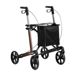 Die moderne Hausfrau Rollator "Vital Classic" mit Tasche, faltbar 54 cm