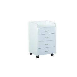 Die moderne Hausfrau Rollcontainer weiß