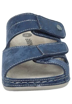 Damen Die moderne Hausfrau SAGUNT Pantoletten blau