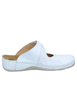 Damen Die moderne Hausfrau SAGUNT Pantoletten hellgrau