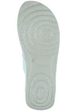 Damen Die moderne Hausfrau SAGUNT Pantoletten hellgrau