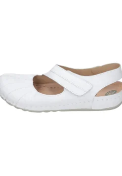 Damen Die moderne Hausfrau SAGUNT Sandalen weiß