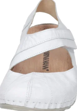 Damen Die moderne Hausfrau SAGUNT Sandalen weiß