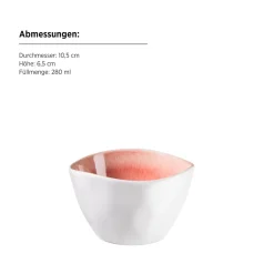 Die moderne Hausfrau Salatschüssel-Set, Steinzeug Frozen Berry