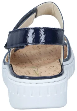 Damen Die moderne Hausfrau Sandalen blau