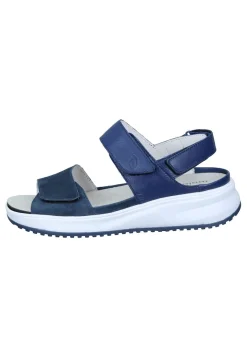 Damen Die moderne Hausfrau Sandalen blau