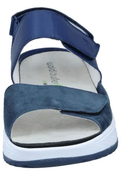 Damen Die moderne Hausfrau Sandalen blau