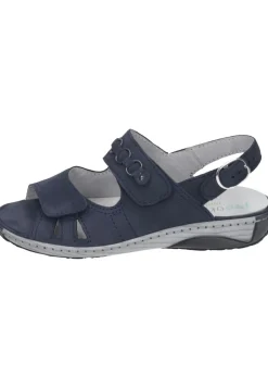 Damen Die moderne Hausfrau Sandalen blau