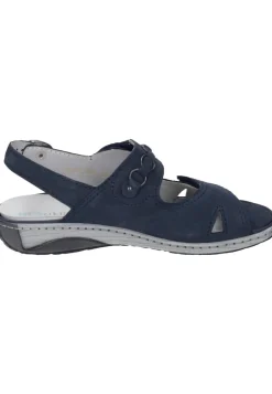 Damen Die moderne Hausfrau Sandalen blau