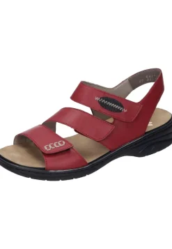 Damen Die moderne Hausfrau Sandalen rot