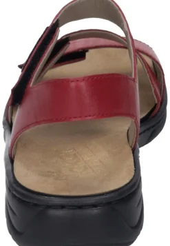 Damen Die moderne Hausfrau Sandalen rot