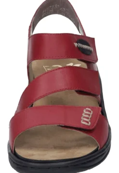 Damen Die moderne Hausfrau Sandalen rot