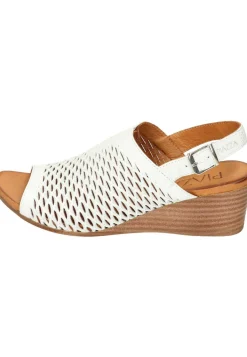 Damen Die moderne Hausfrau Sandalen weiß