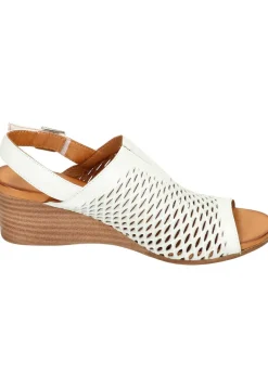 Damen Die moderne Hausfrau Sandalen weiß