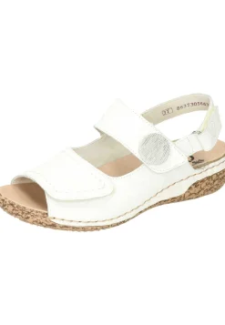 Damen Die moderne Hausfrau Sandalen weiß