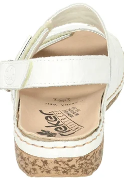 Damen Die moderne Hausfrau Sandalen weiß