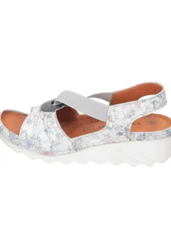 Damen Die moderne Hausfrau Sandalen weiß