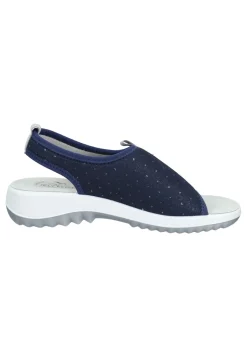 Damen Die moderne Hausfrau Sandaletten blau