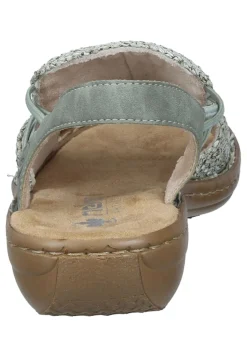 Damen Die moderne Hausfrau Sandaletten grün