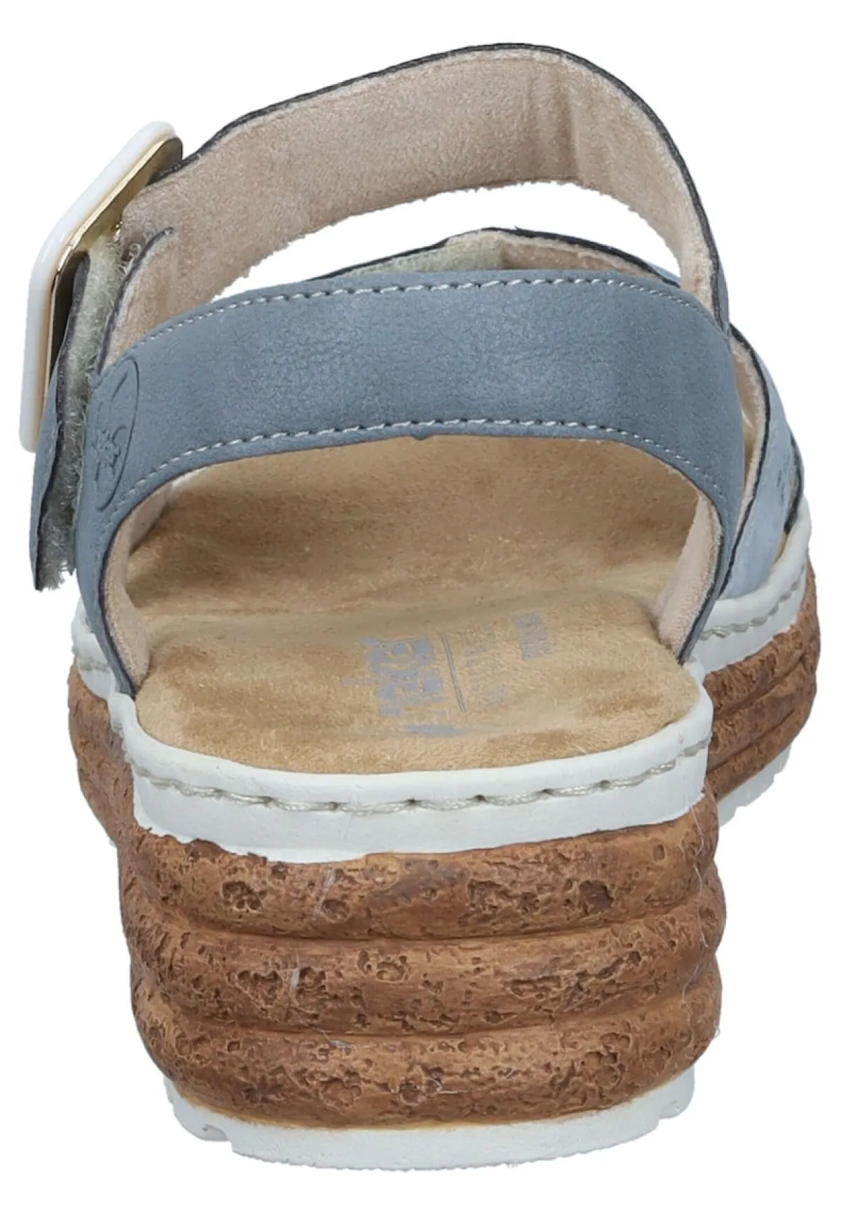 Damen Die moderne Hausfrau Sandaletten hellblau