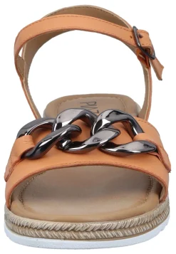 Damen Die moderne Hausfrau Sandaletten orange