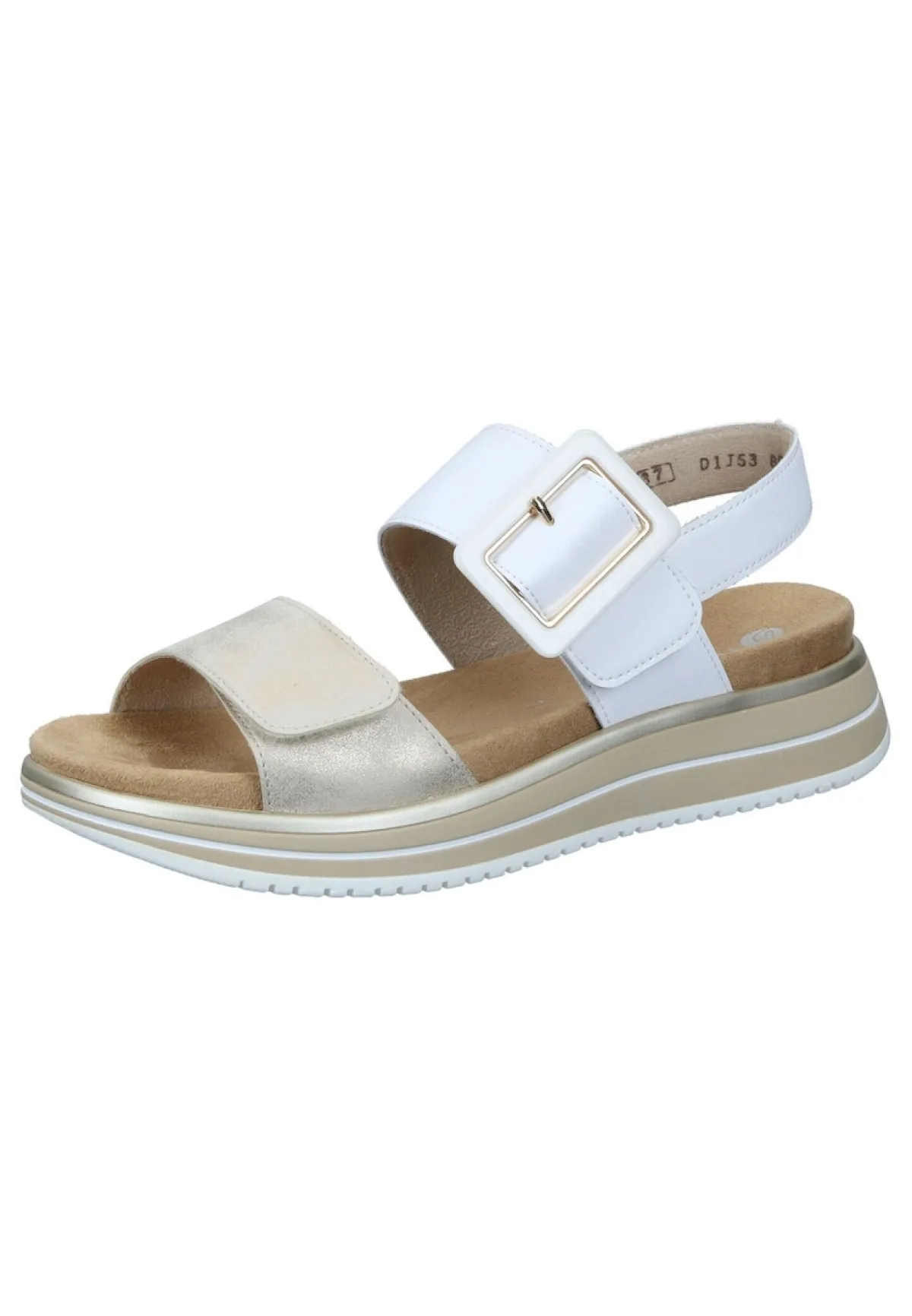 Damen Die moderne Hausfrau Sandaletten weiß
